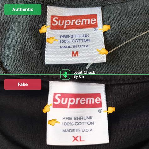 real vs fake supreme